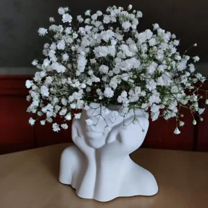 Vaso decorativo a forma di donna